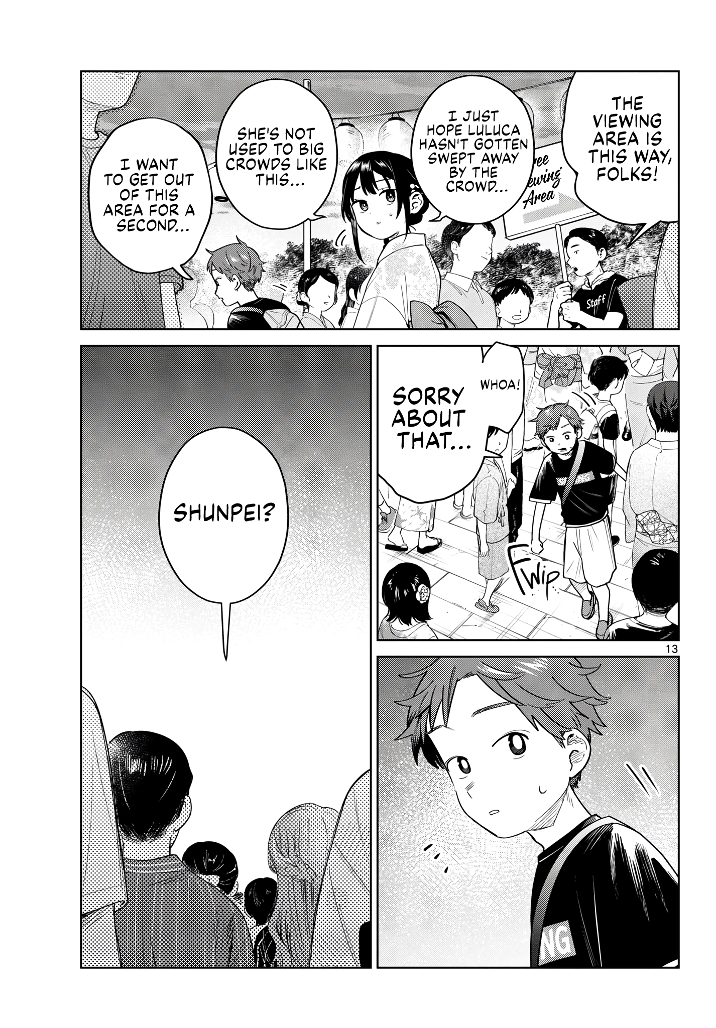 Futari Bus Chapter 33 page 13 - 