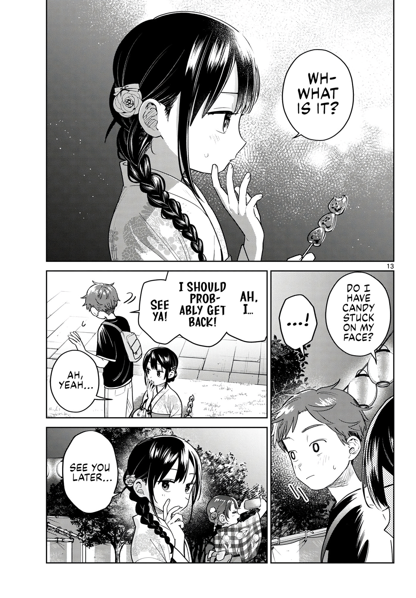Futari Bus Chapter 34 page 13 - 