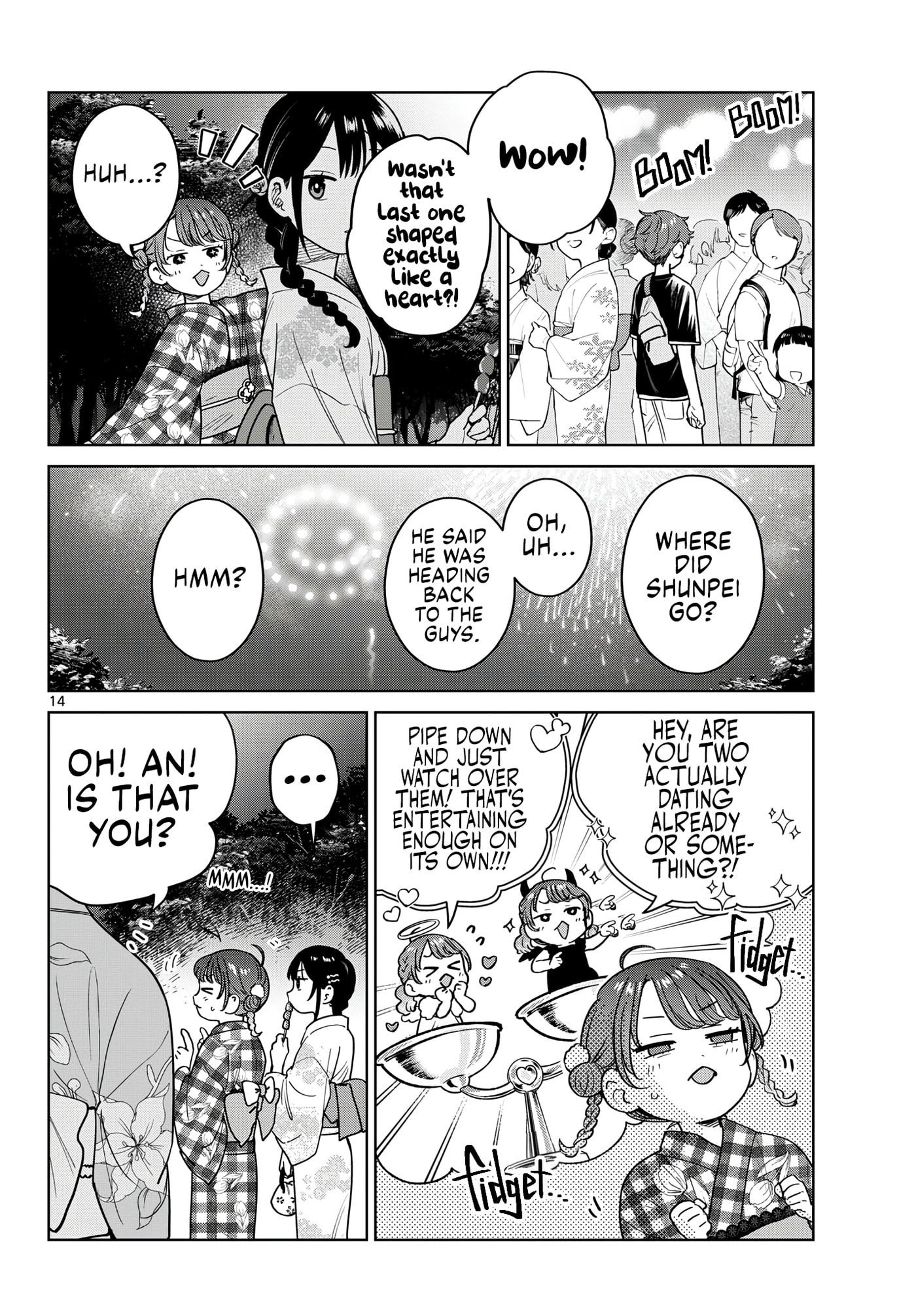 Futari Bus Chapter 34 page 14 - 