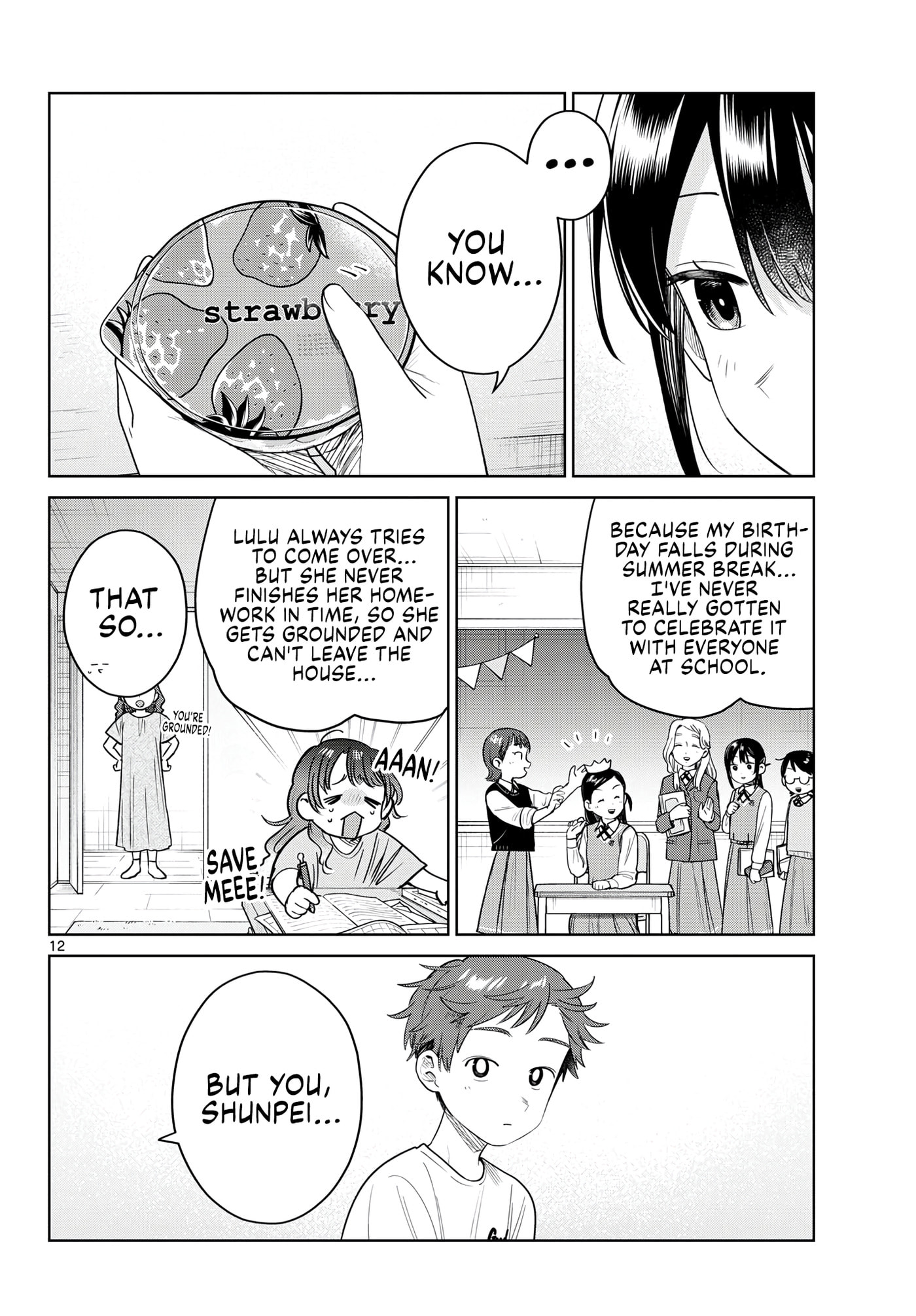 Futari Bus Chapter 36 page 12 - 
