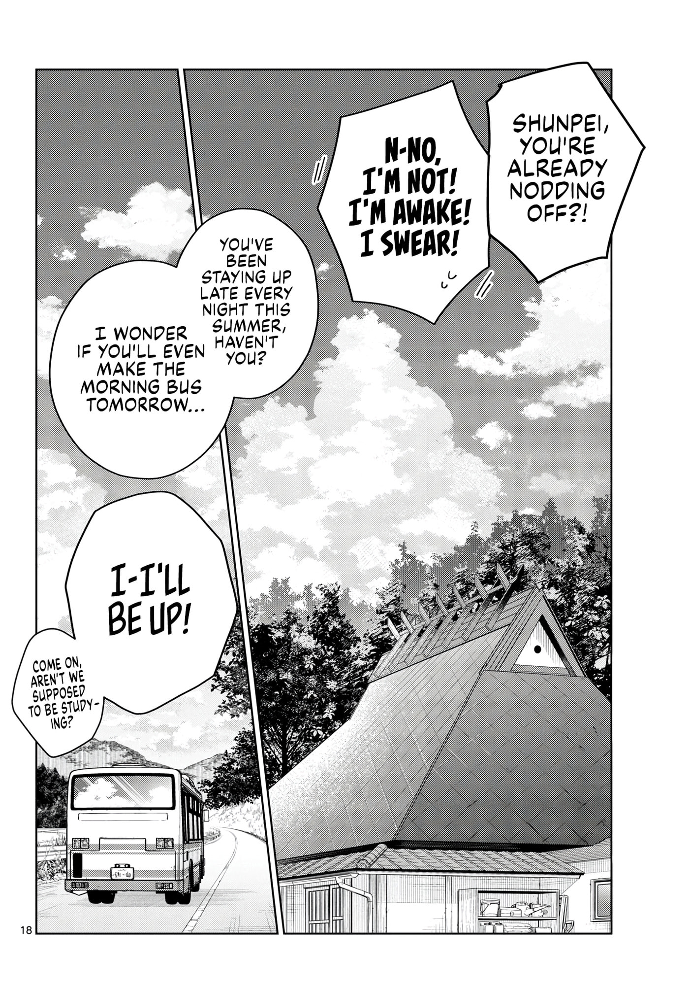 Futari Bus Chapter 36 page 18 - 