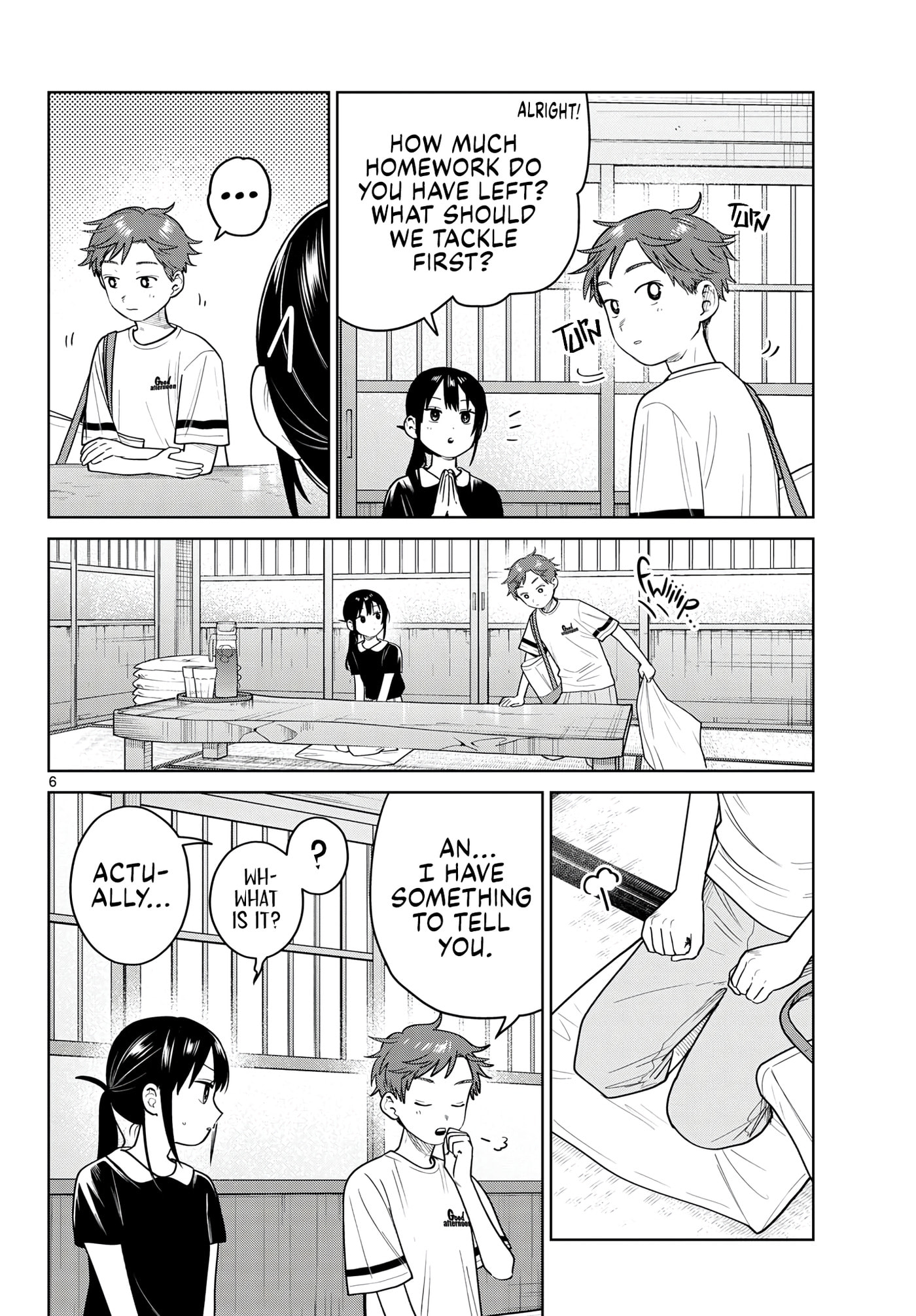 Futari Bus Chapter 36 page 6 - 