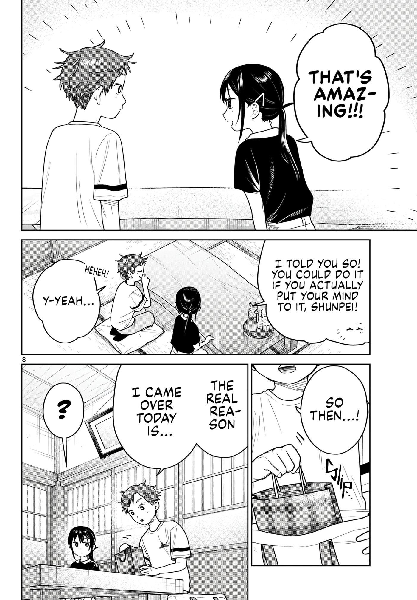 Futari Bus Chapter 36 page 8 - 