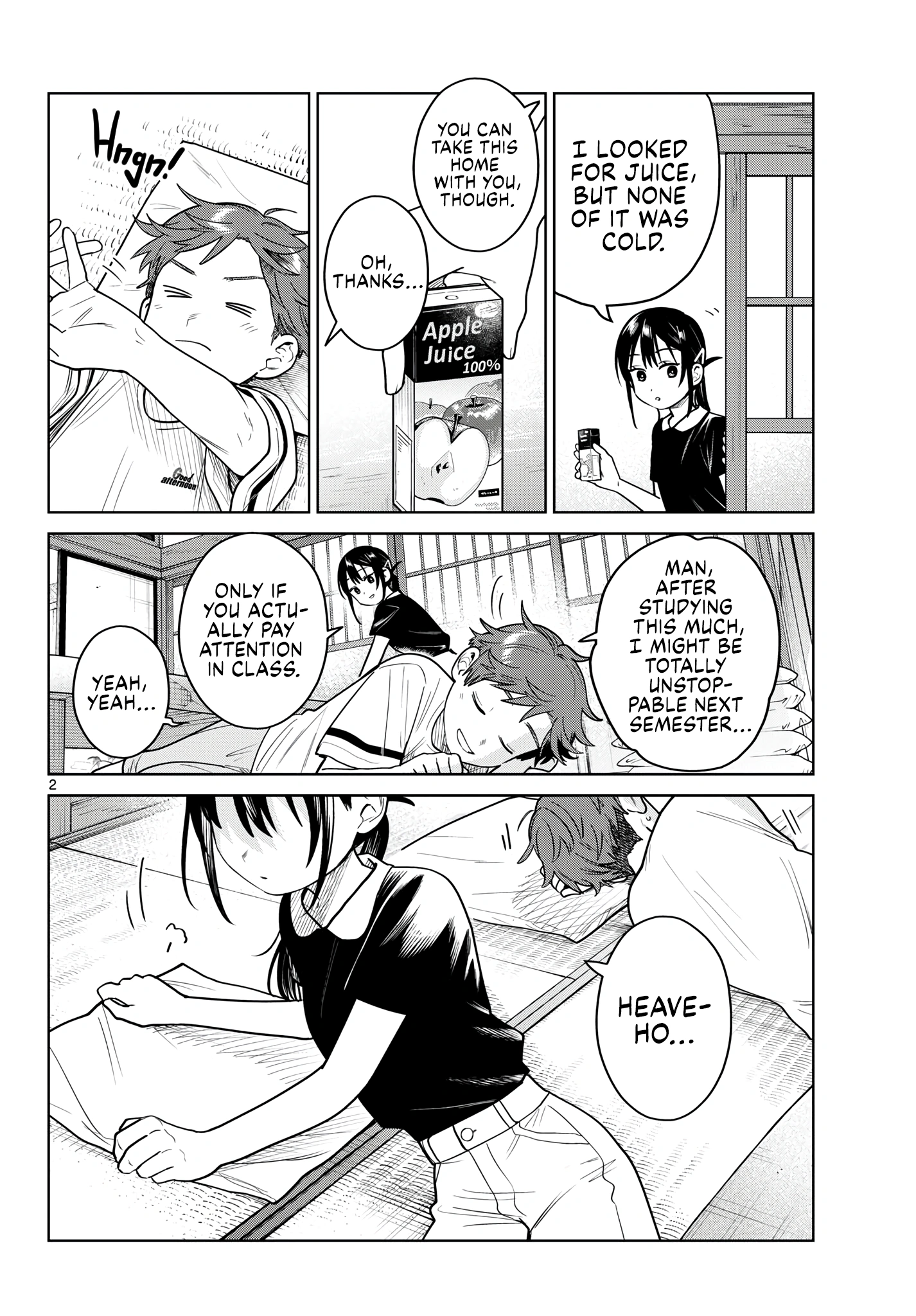 Futari Bus Chapter 37 page 2 - 