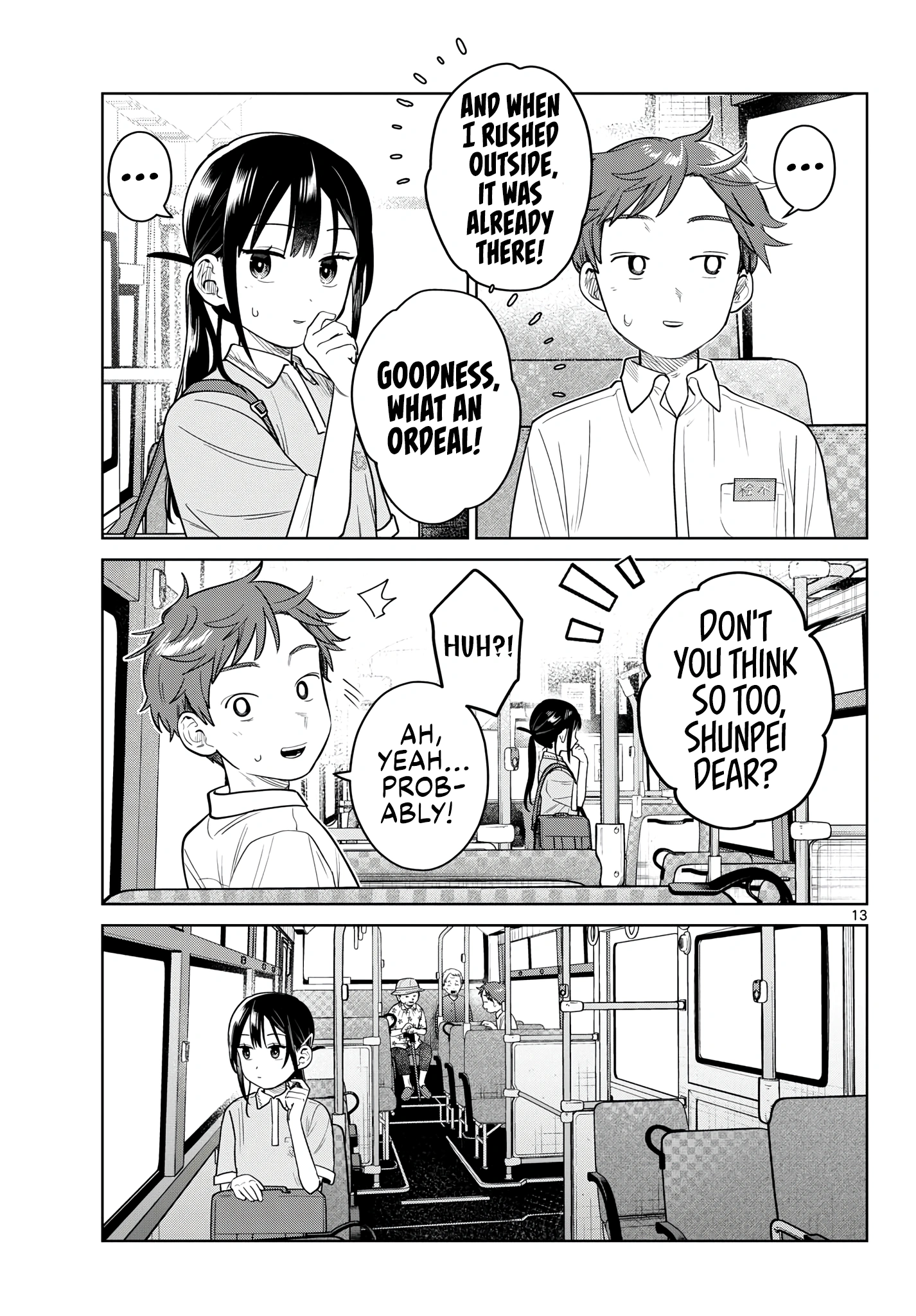 Futari Bus Chapter 37 page 13 - 