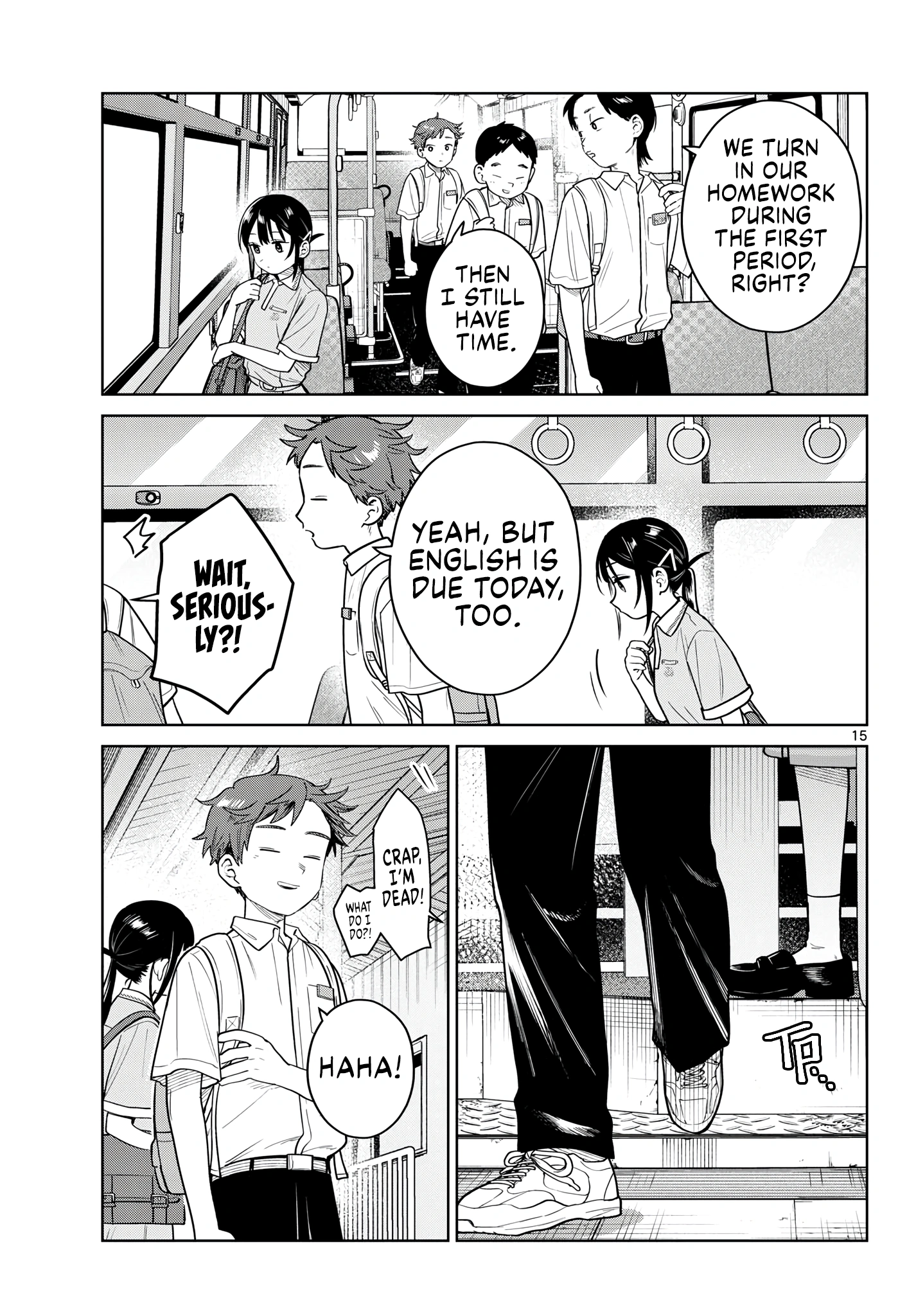 Futari Bus Chapter 37 page 15 - 