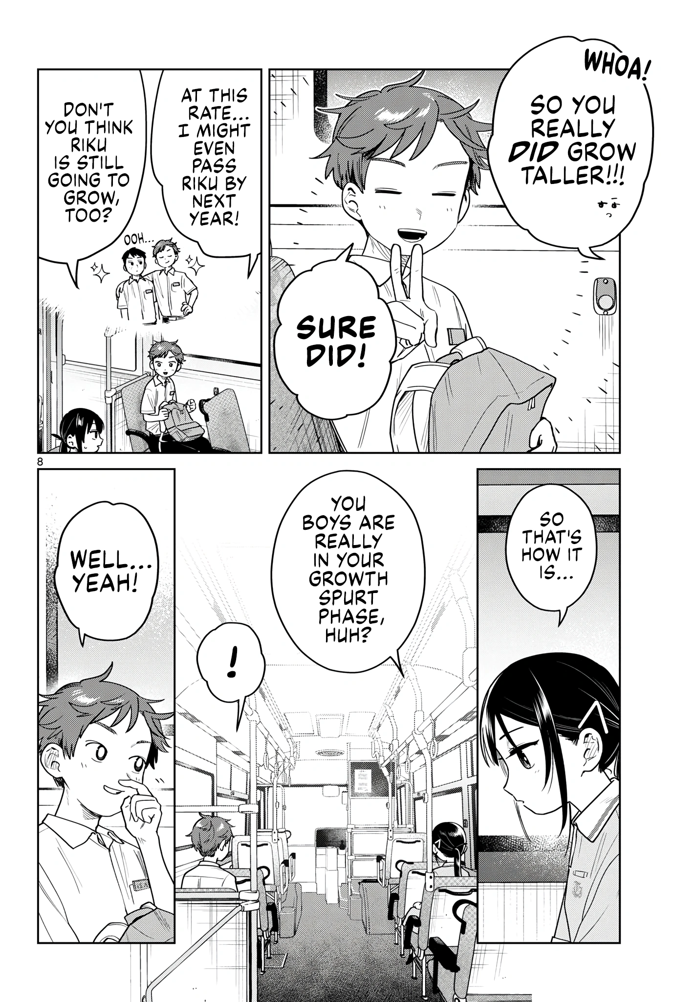 Futari Bus Chapter 38 page 8 - 