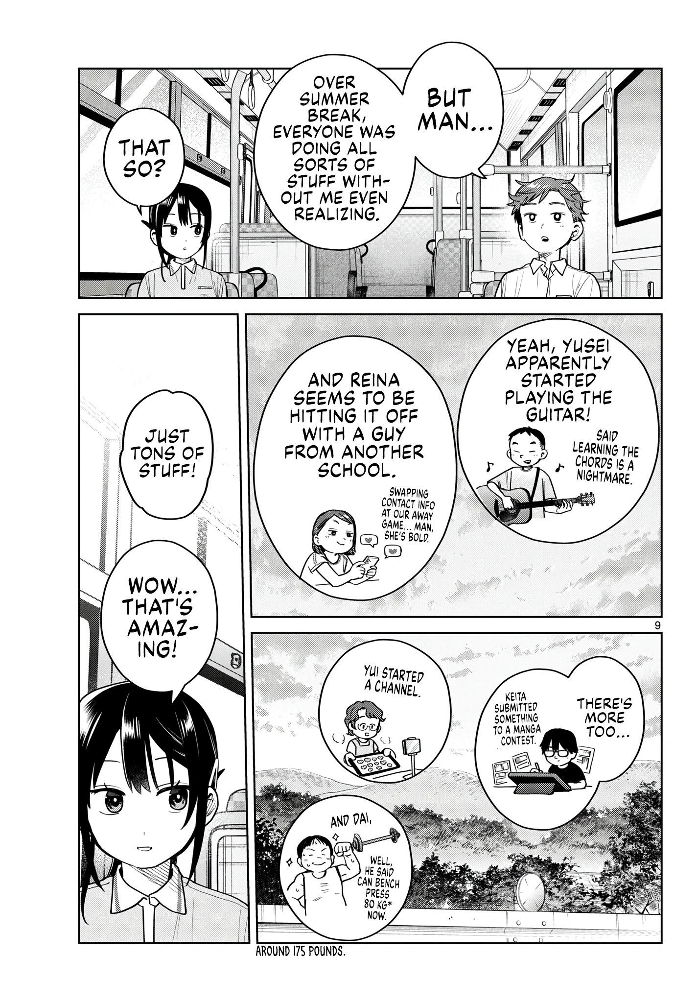 Futari Bus Chapter 38 page 9 - 