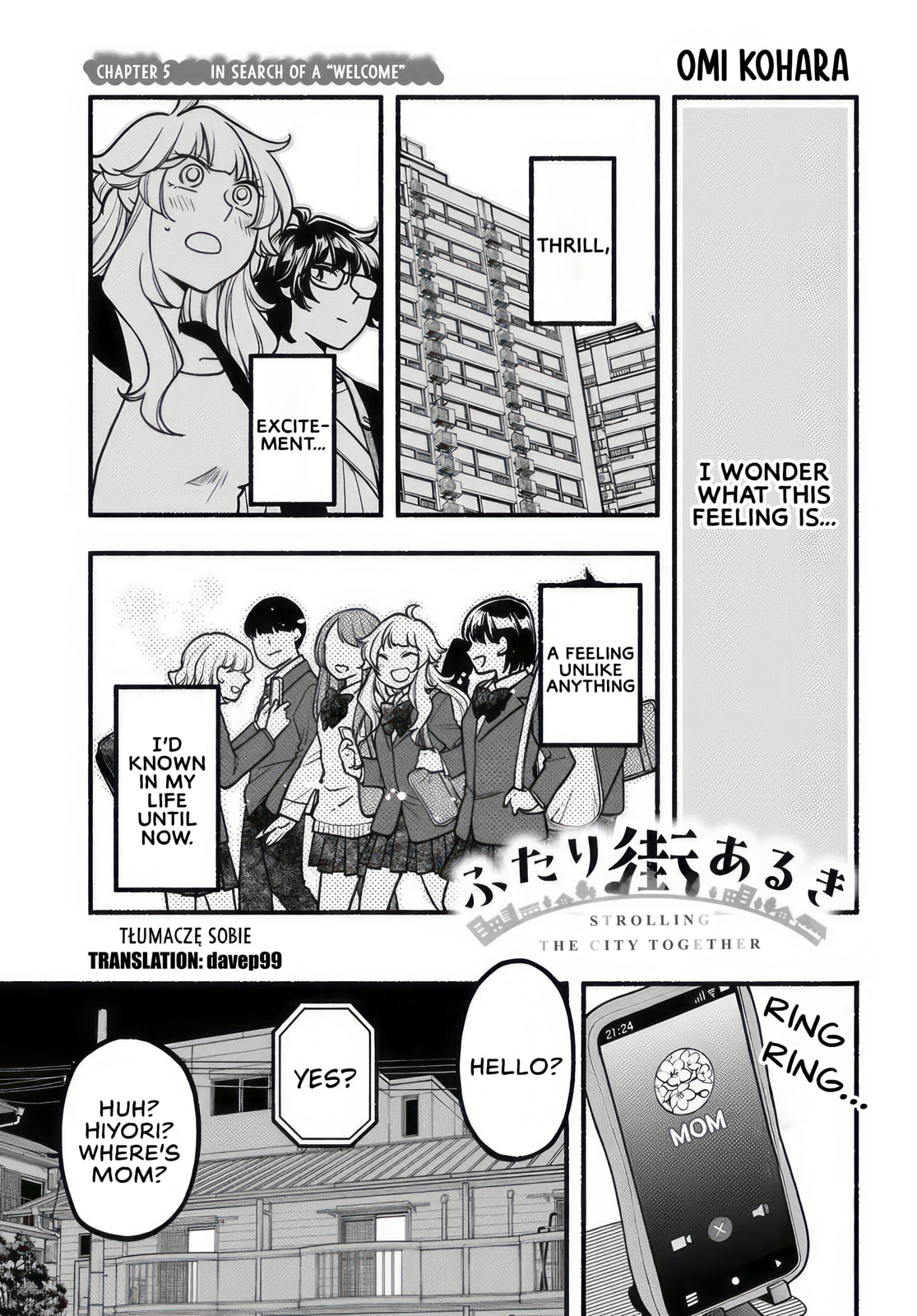 Futari Machiaruki Chapter 5 page 1 - 