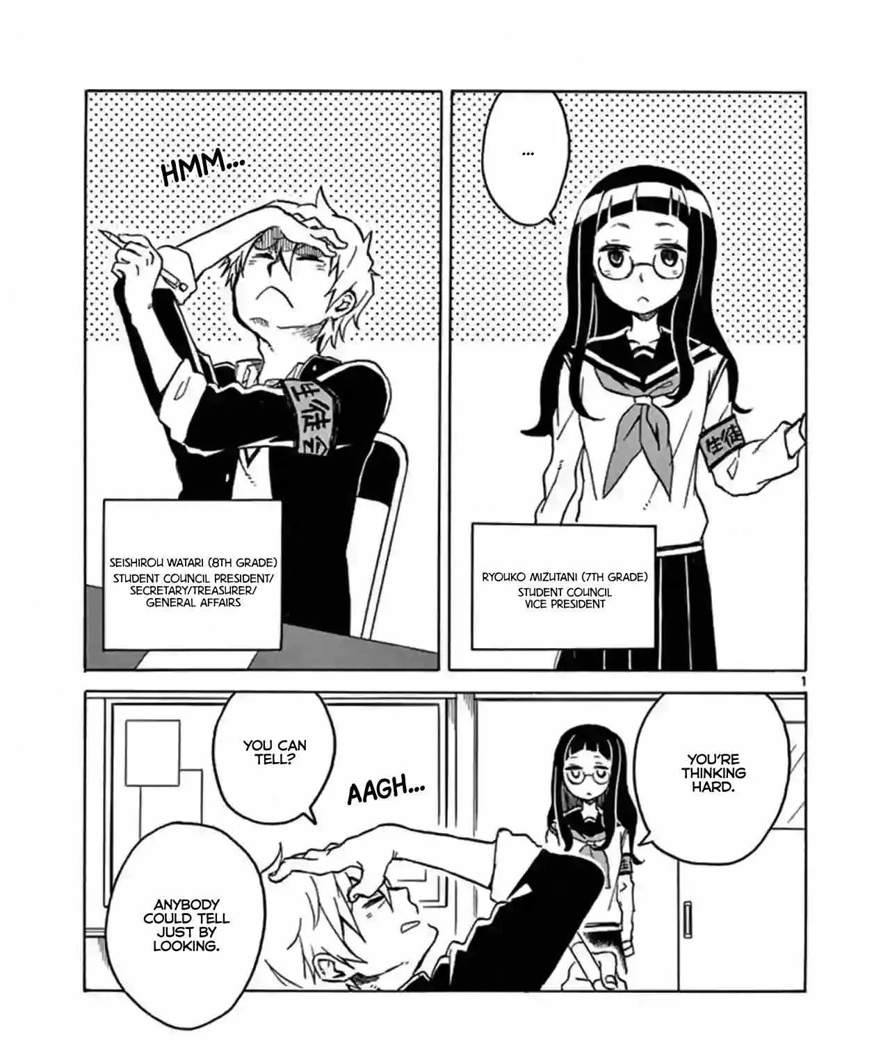 Futari Seitokai Chapter 4 page 1 - 