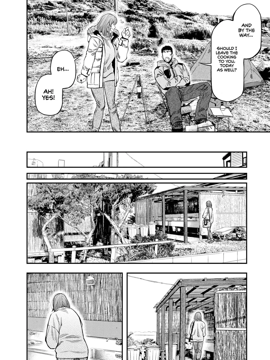 Futari Solo Camp Chapter 11 page 35 - 