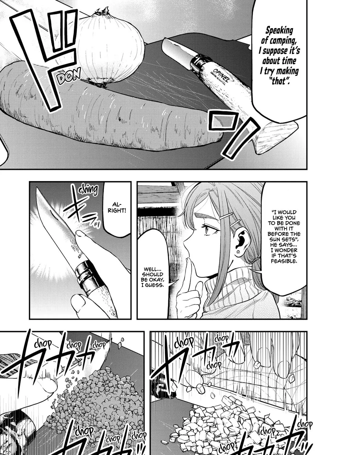 Futari Solo Camp Chapter 11 page 37 - 