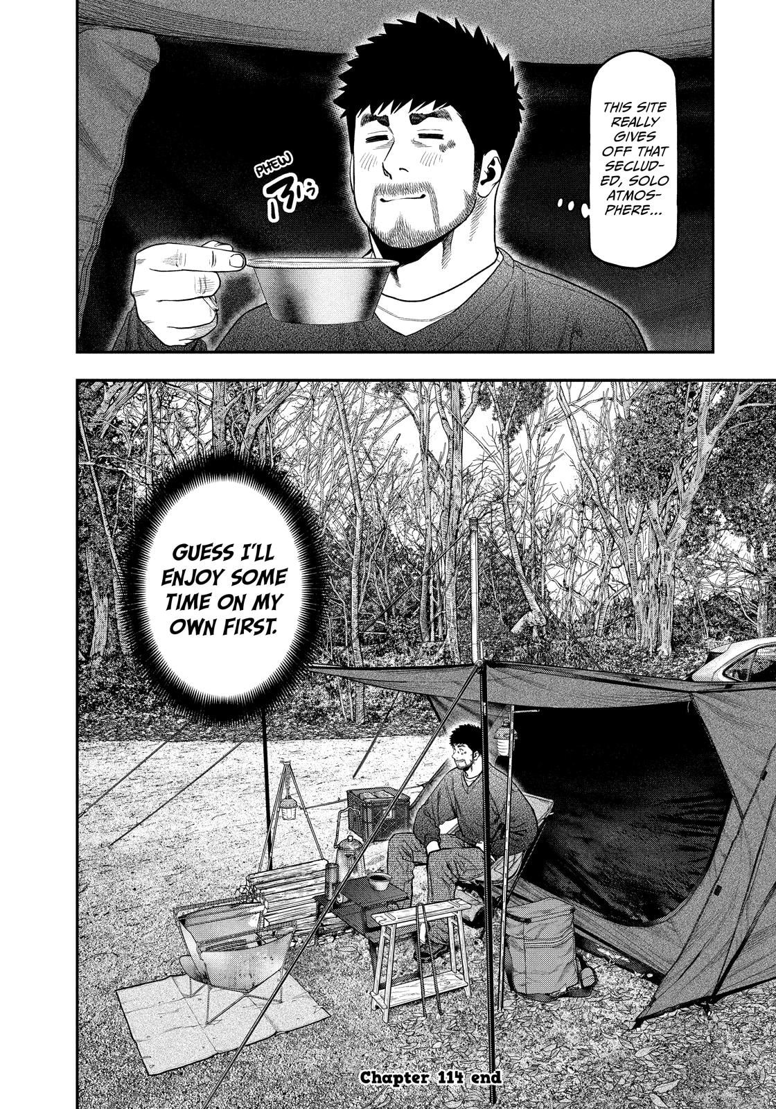 Futari Solo Camp Chapter 114 page 18 - 