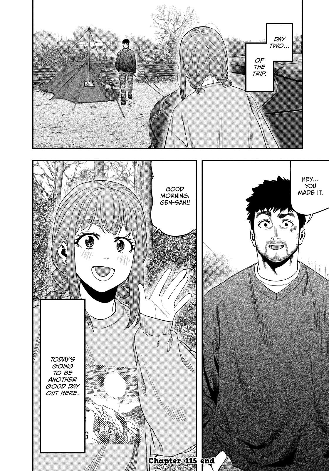 Futari Solo Camp Chapter 115 page 18 - 