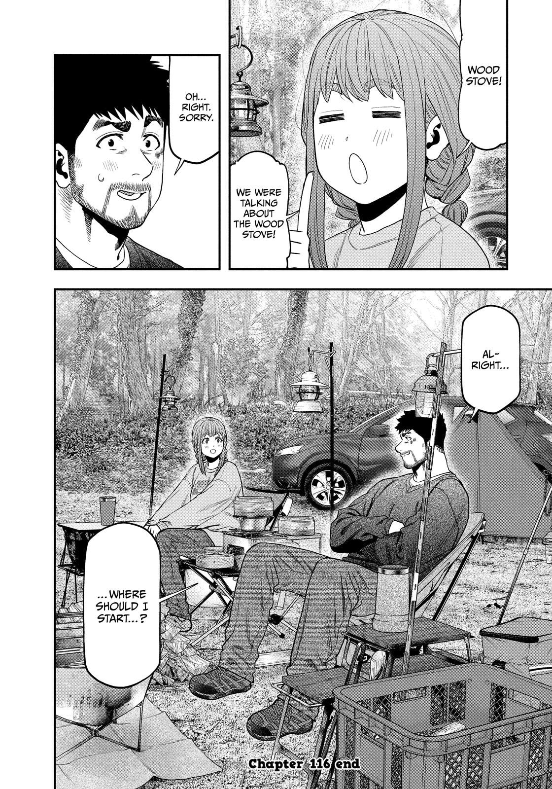 Futari Solo Camp Chapter 116 page 18 - 