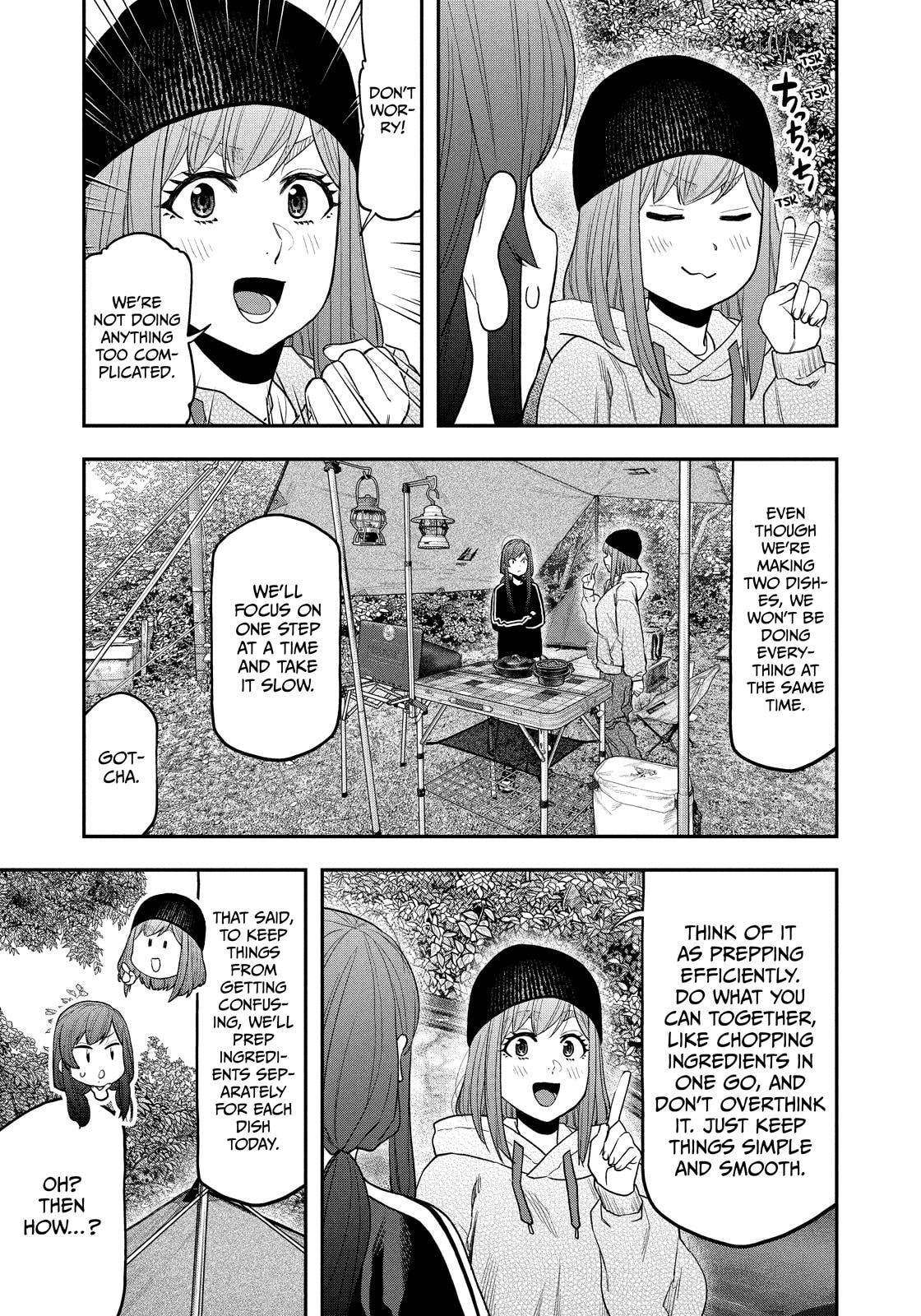 Futari Solo Camp Chapter 122 page 3 - 