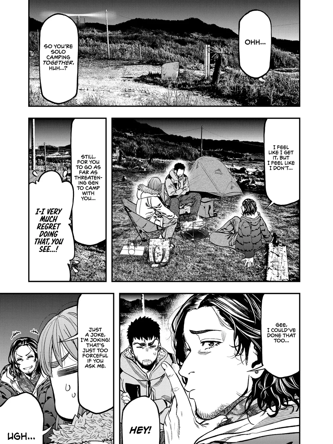 Futari Solo Camp Chapter 13 page 17 - 
