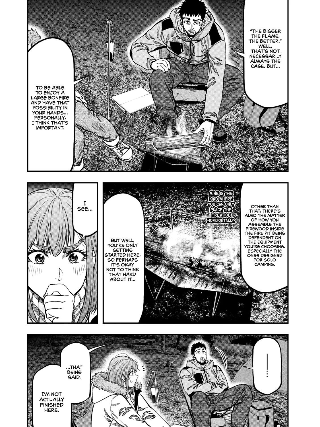 Futari Solo Camp Chapter 13 page 33 - 
