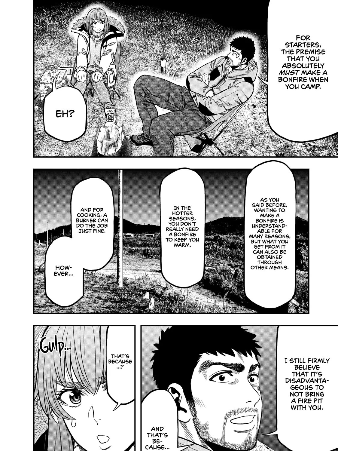 Futari Solo Camp Chapter 13 page 35 - 