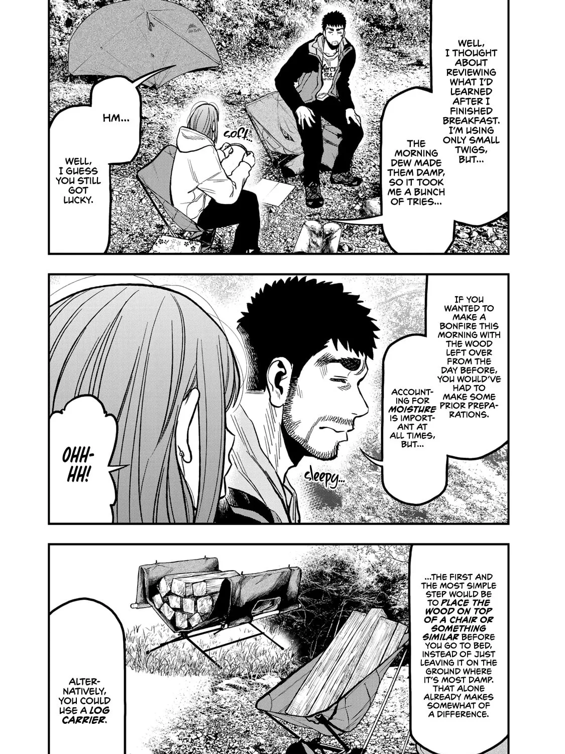 Futari Solo Camp Chapter 18 page 21 - 