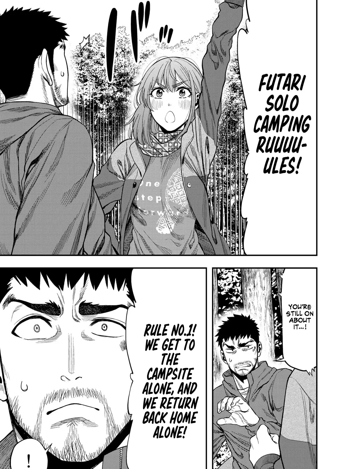 Futari Solo Camp Chapter 5 page 33 - 