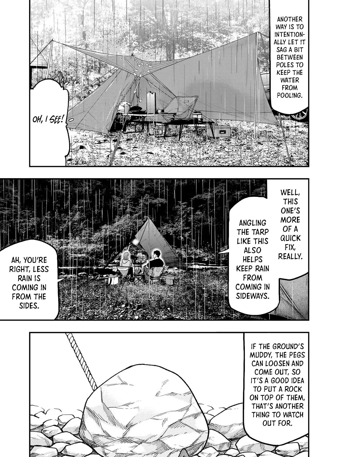 Futari Solo Camp Chapter 54 page 35 - 
