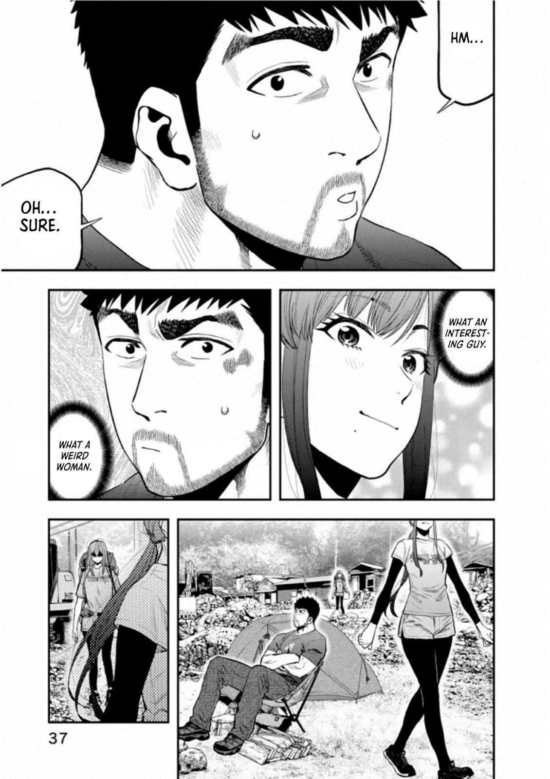 Futari Solo Camp Chapter 58 page 12 - 