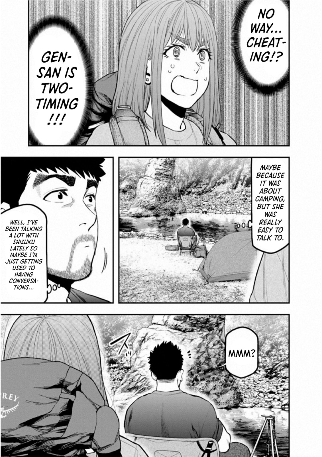 Futari Solo Camp Chapter 58 page 14 - 
