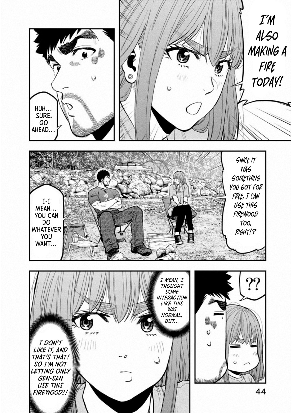 Futari Solo Camp Chapter 58 page 19 - 