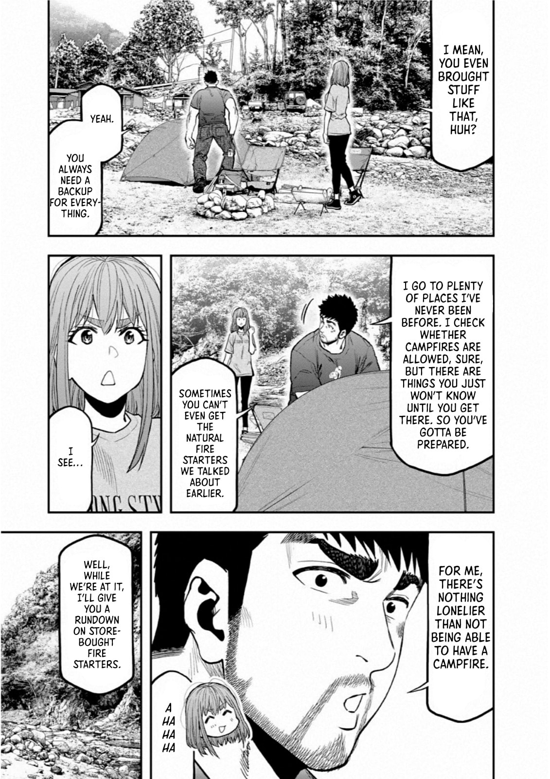 Futari Solo Camp Chapter 58 page 22 - 