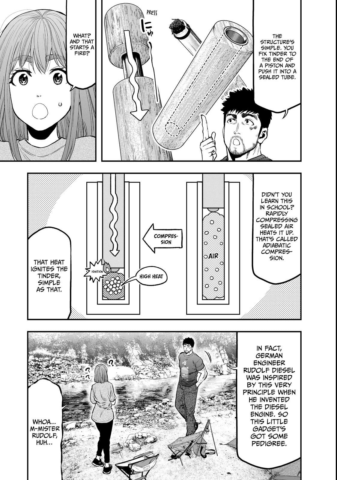 Futari Solo Camp Chapter 59 page 3 - 