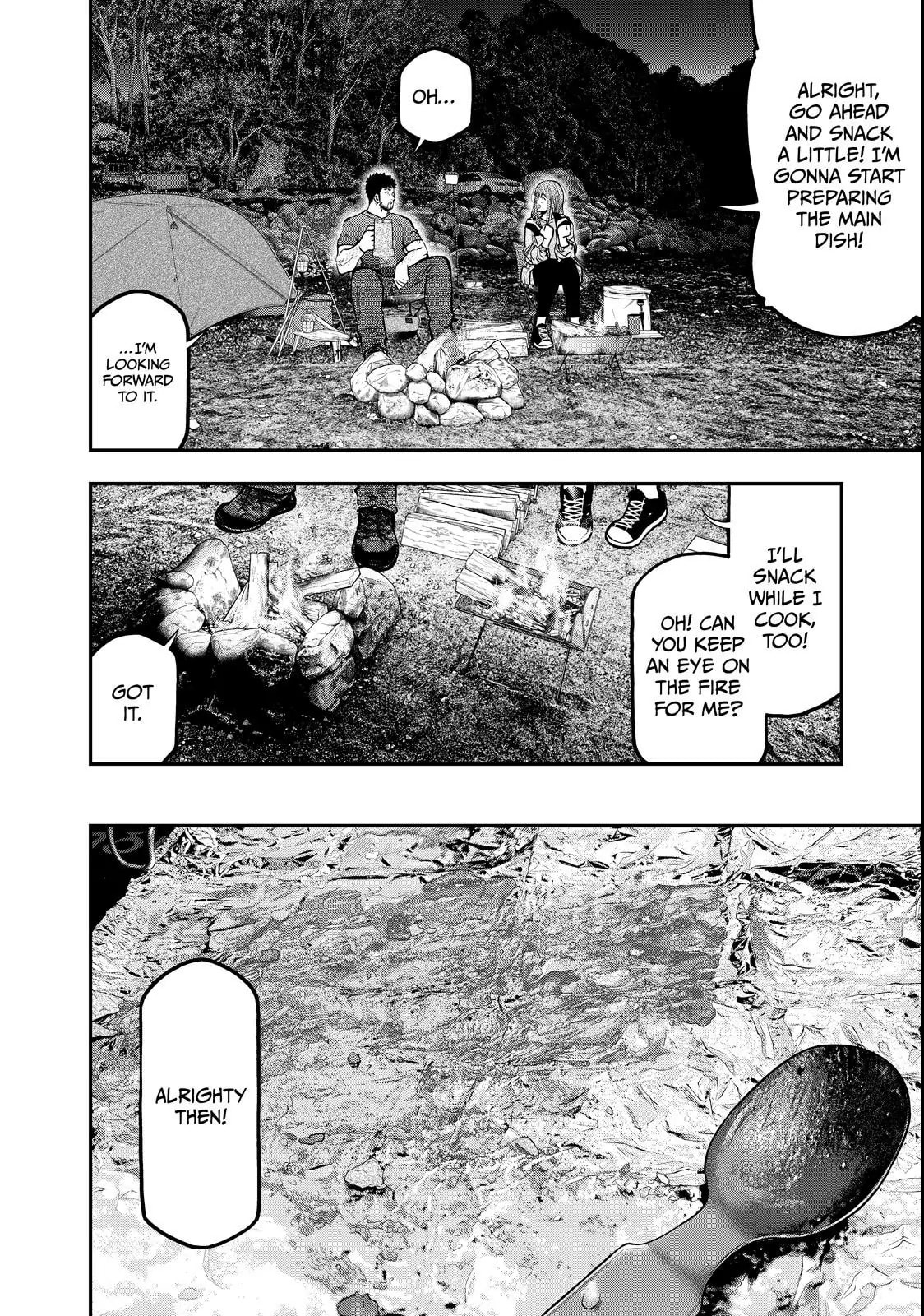Futari Solo Camp Chapter 59 page 22 - 