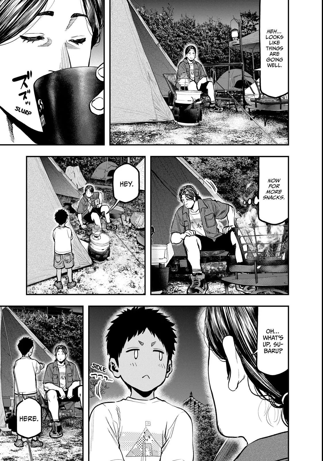 Futari Solo Camp Chapter 63 page 21 - 
