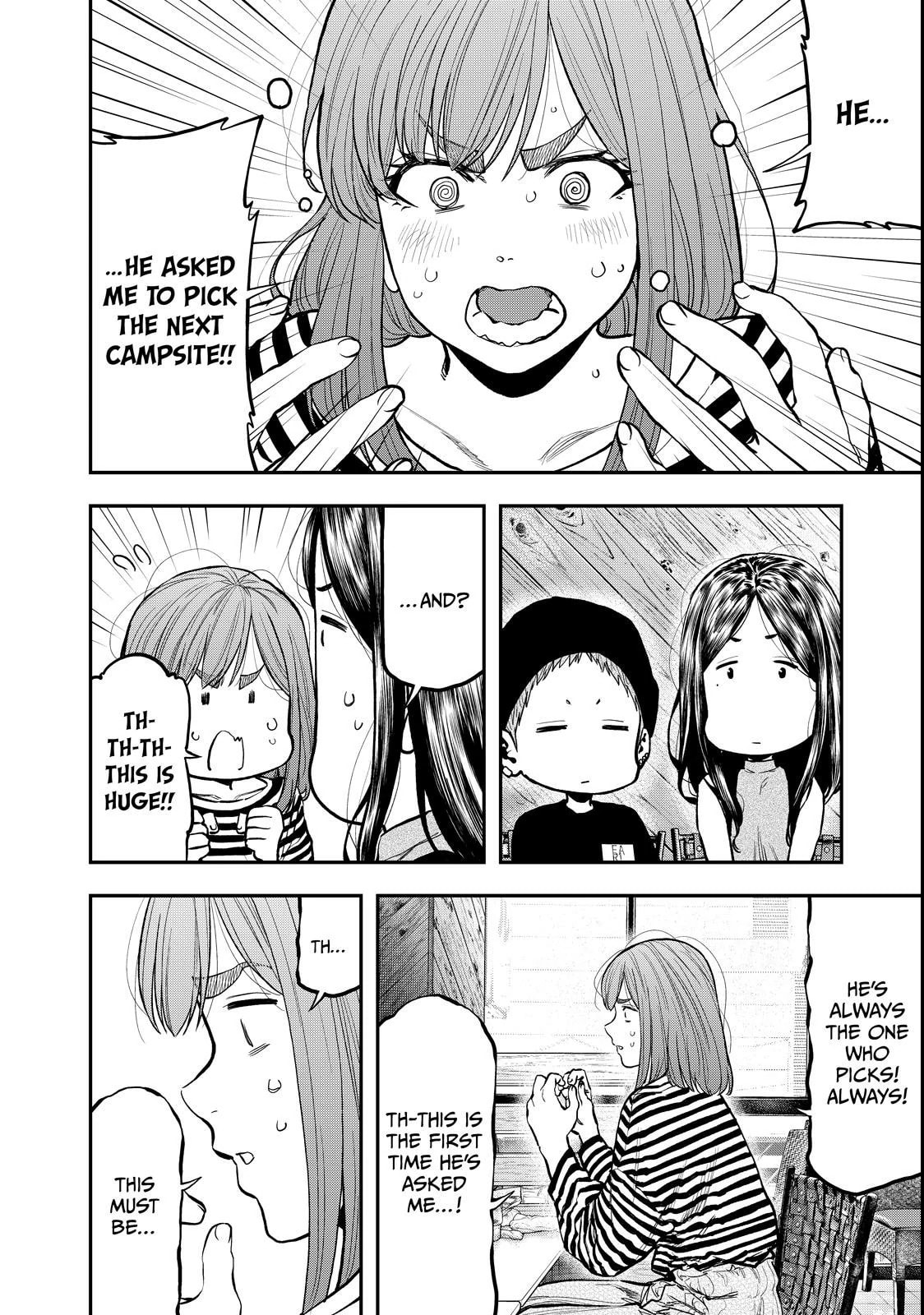 Futari Solo Camp Chapter 64 page 16 - 