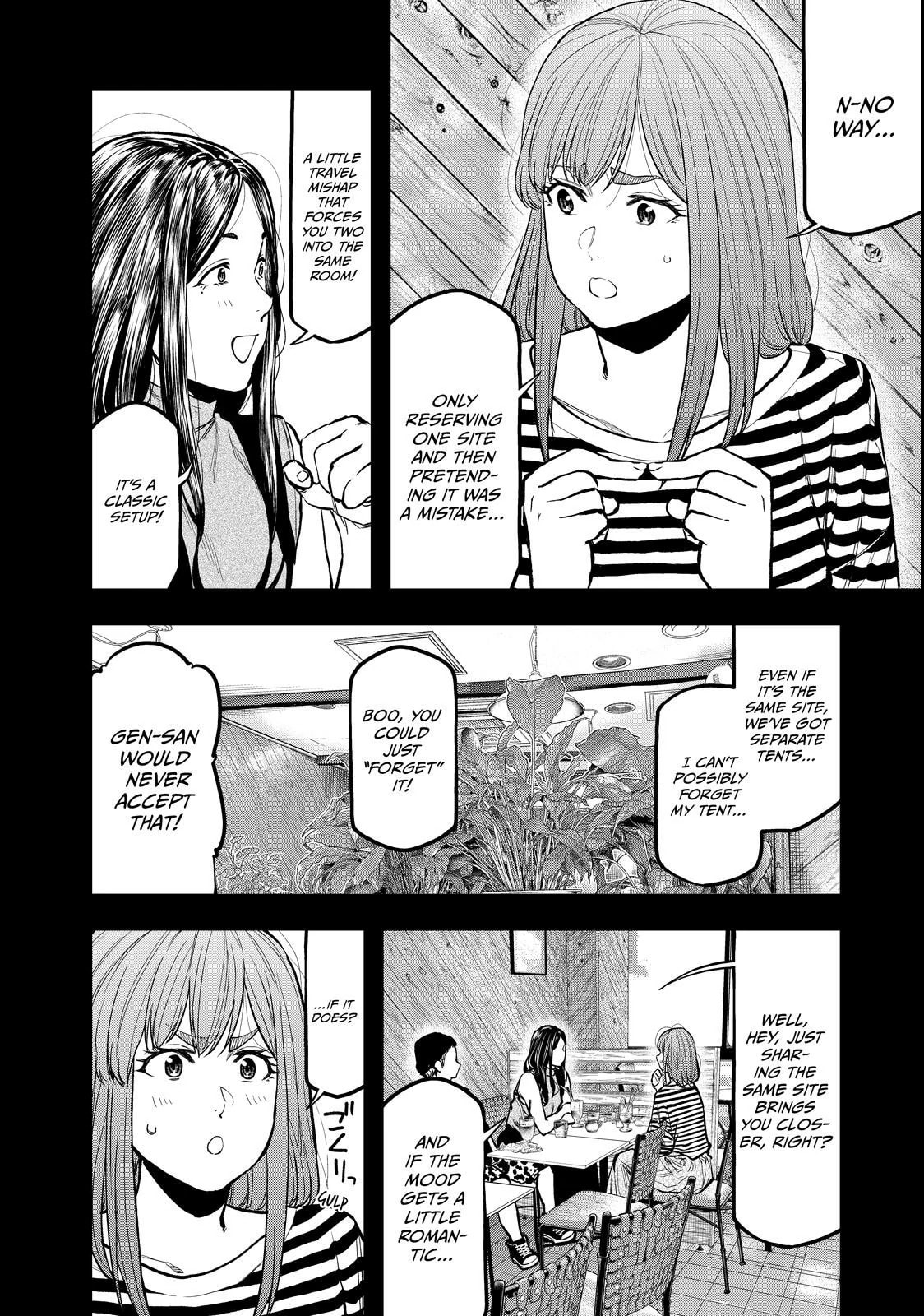 Futari Solo Camp Chapter 65 page 8 - 