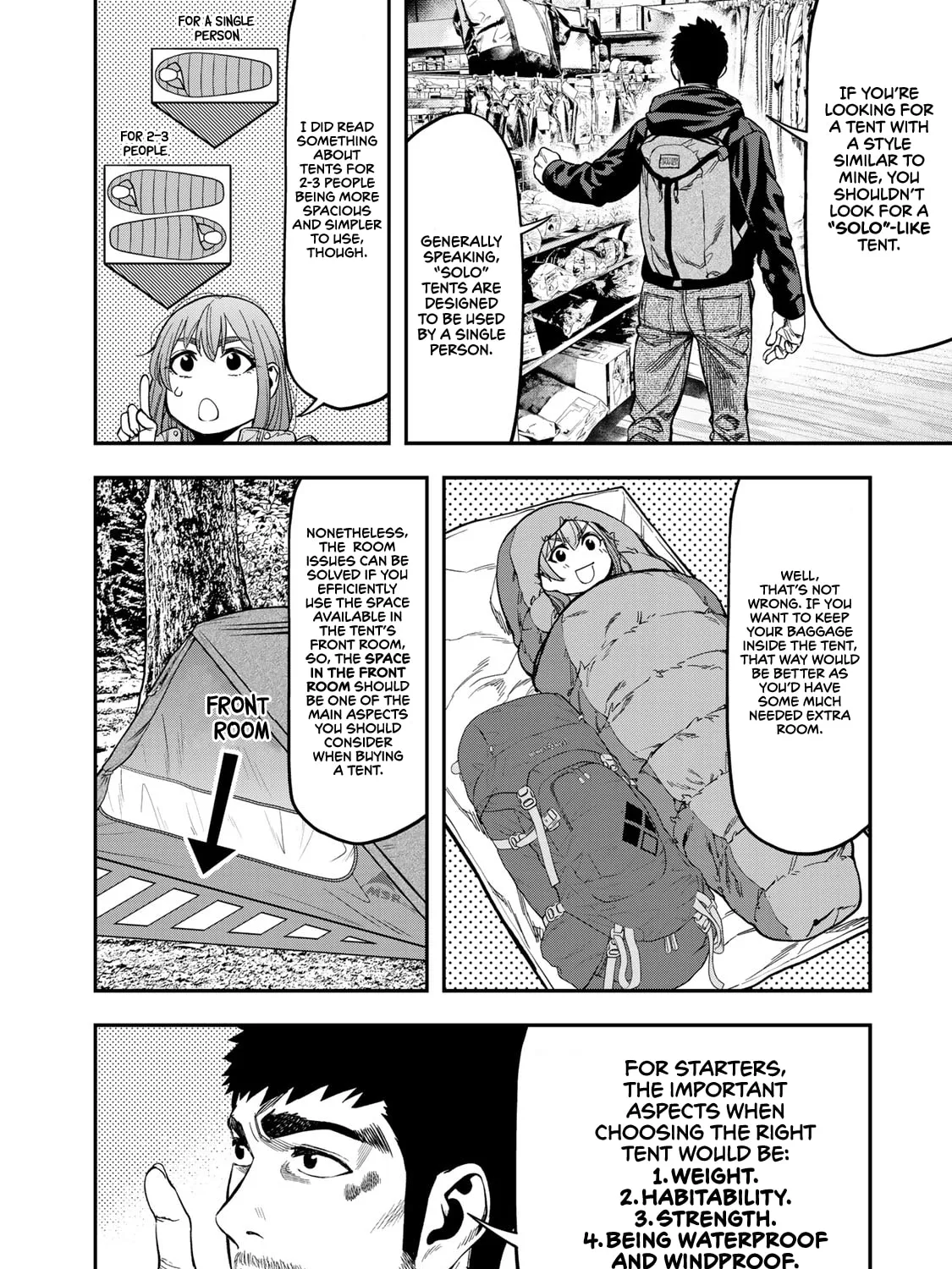Futari Solo Camp Chapter 7 page 23 - 