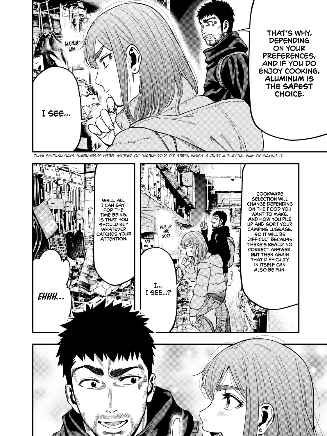 Futari Solo Camp Chapter 7 page 43 - 