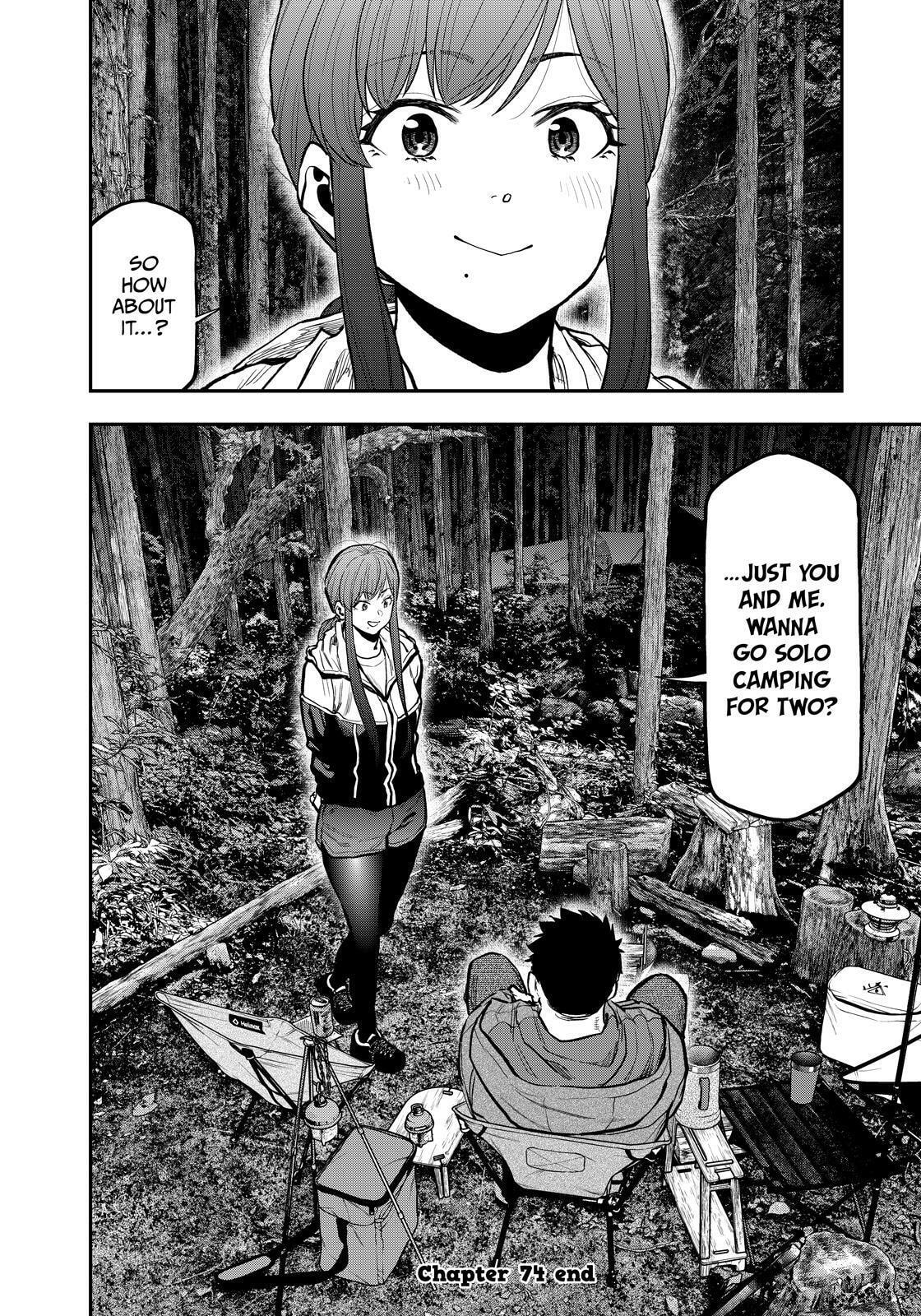 Futari Solo Camp Chapter 74 page 18 - 