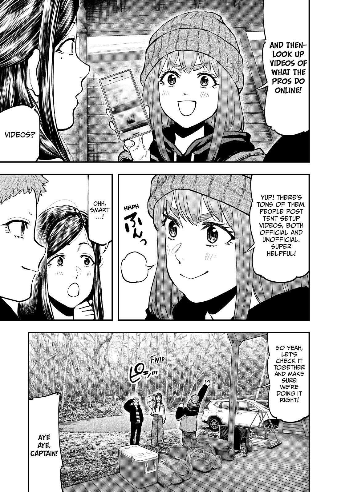 Futari Solo Camp Chapter 77 page 3 - 