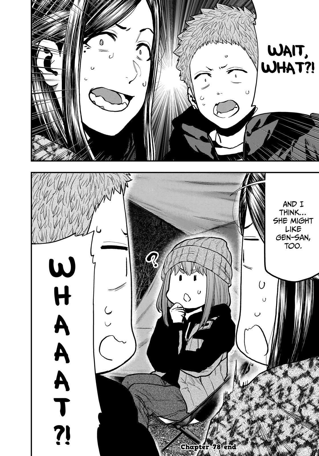 Futari Solo Camp Chapter 78 page 22 - 