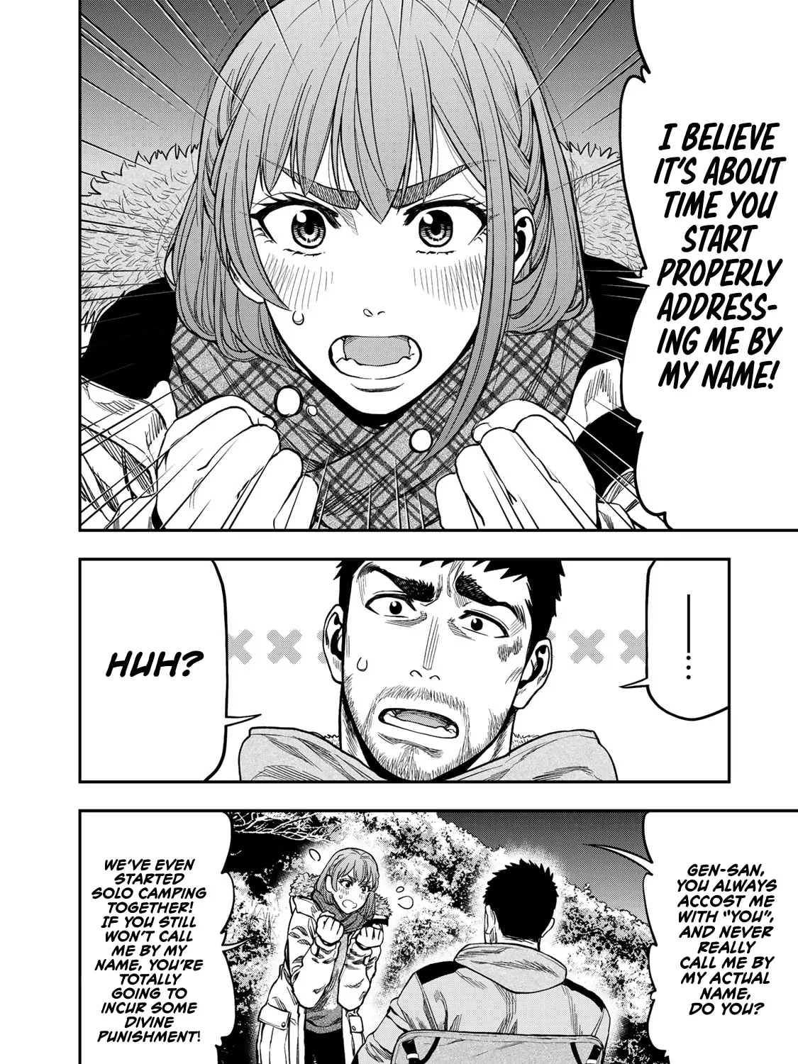 Futari Solo Camp Chapter 9 page 35 - 