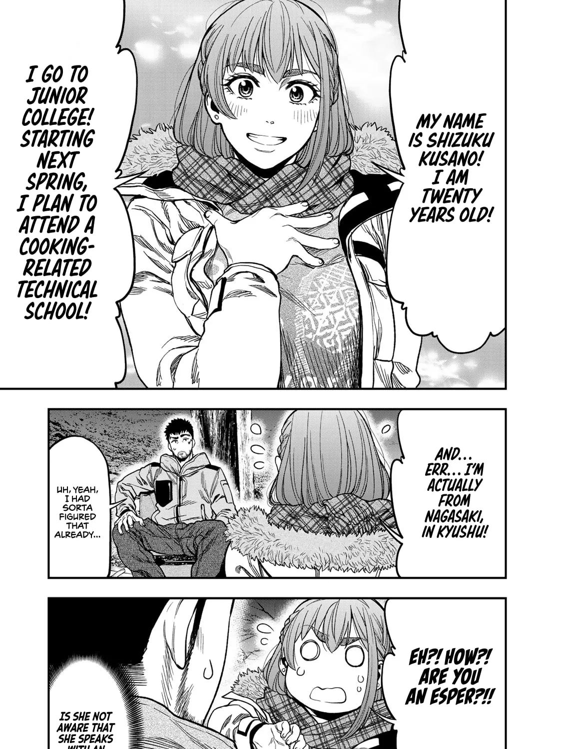 Futari Solo Camp Chapter 9 page 37 - 
