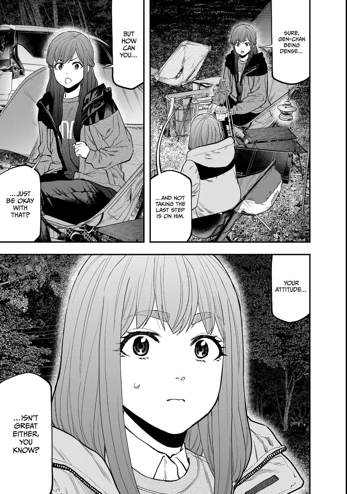 Futari Solo Camp Chapter 93 page 1 - 