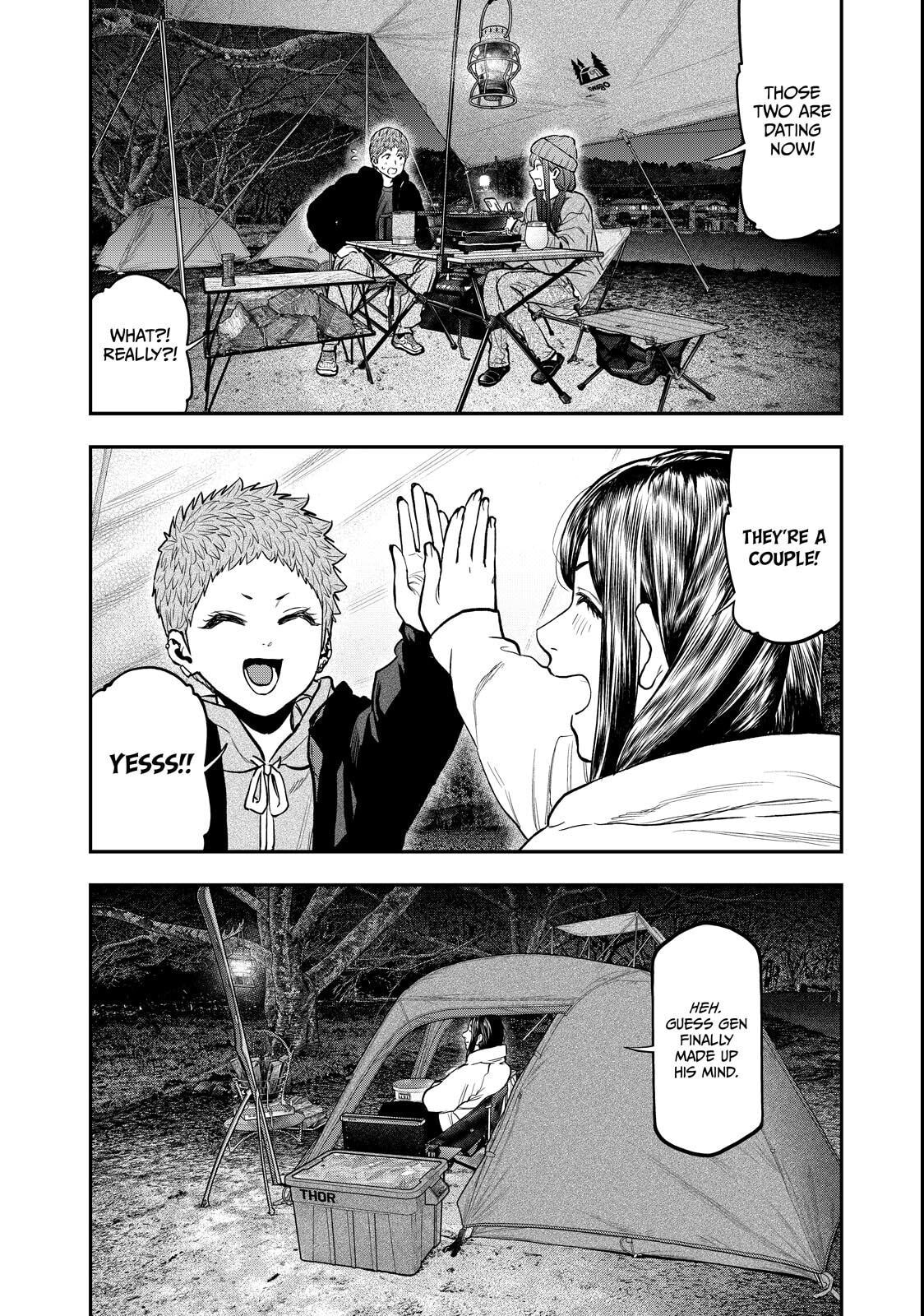 Futari Solo Camp Chapter 95.5 page 65 - 