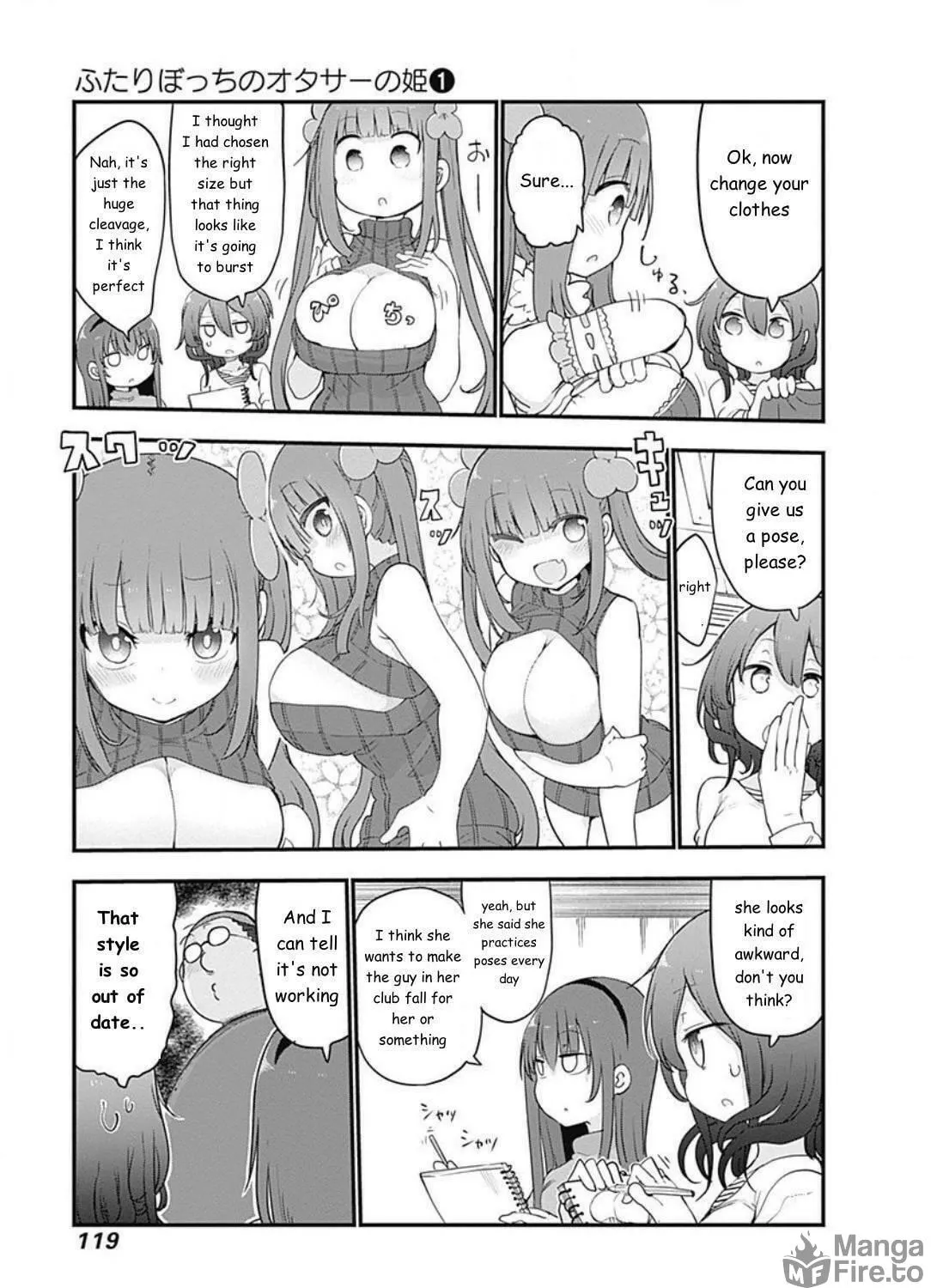 Futaribocchi no Otasaa no Hime Chapter 12 page 9 - 