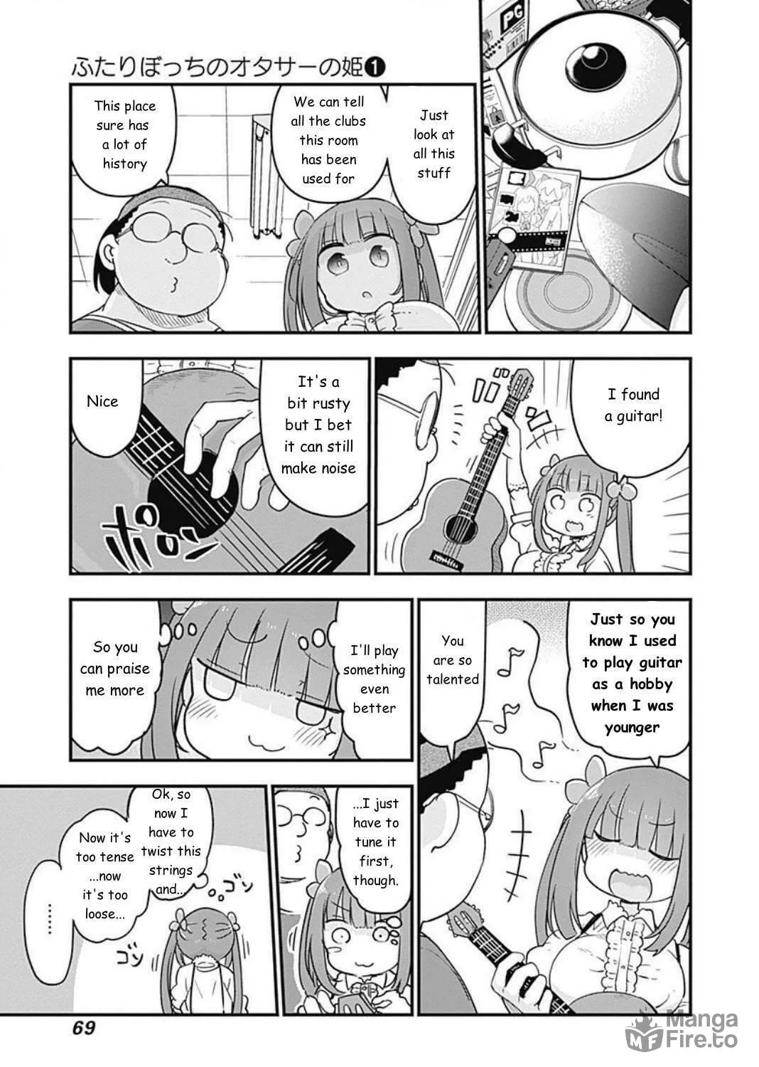 Futaribocchi no Otasaa no Hime Chapter 6 page 4 - 