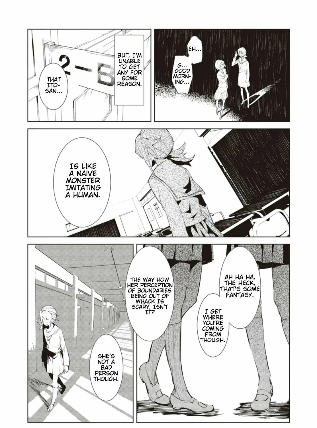 Futsuu to Bakemono Chapter 1 page 3 - 