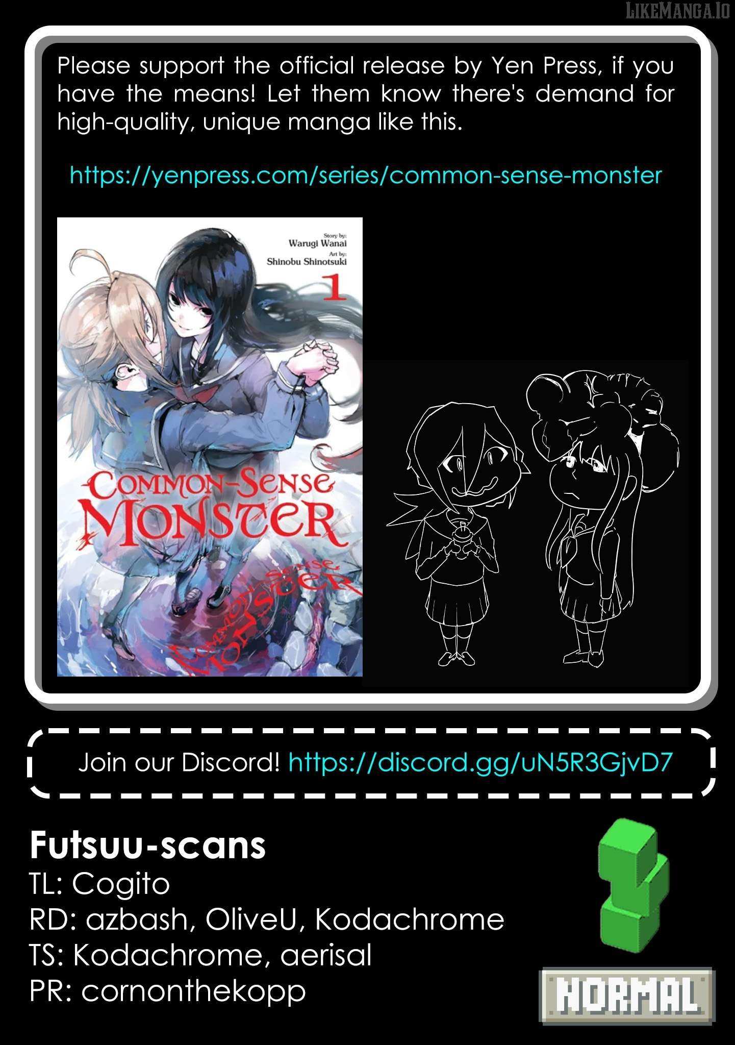 Futsuu to Bakemono Chapter 14 page 22 - 