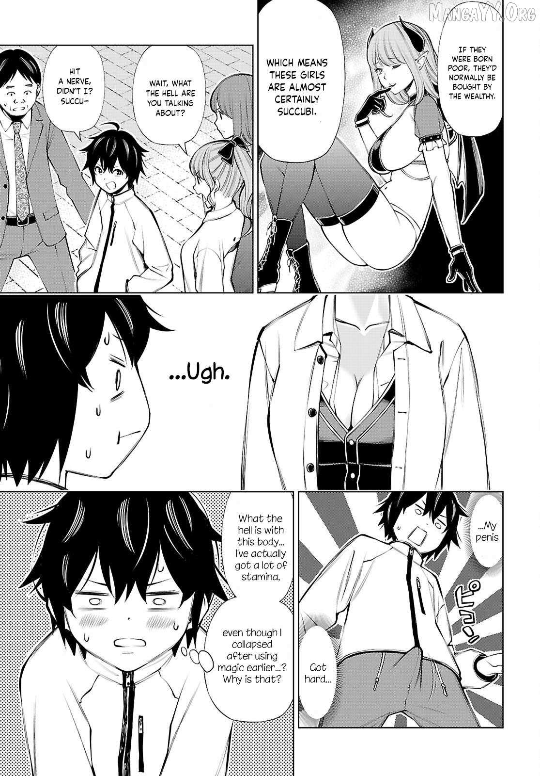 Fuyajou Tensei ~Kinyoku Shiteta Saikyou Yuusha desu ga, Sei Naru Skill de Etsuraku no Miyako wo Musou Shimasu~ Chapter 2 page 8 - 