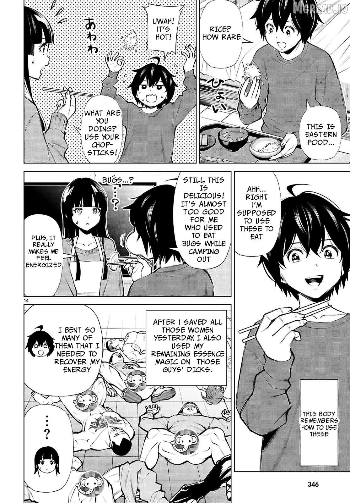 Fuyajou Tensei ~Kinyoku Shiteta Saikyou Yuusha desu ga, Sei Naru Skill de Etsuraku no Miyako wo Musou Shimasu~ Chapter 4 page 14 - 